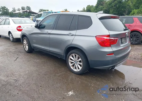 2013 BMW X3 xDrive28I из США, поврежденный, VIN 5UXWX9C54DL874243